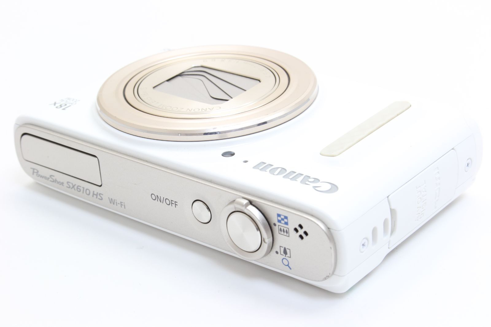 【ジャンク】Canon PowerShot SX610 ホワイト デジタルカメラ Amazon | Canon デジタルカメラ PowerShot SX610 HS ホワイト 光学18倍