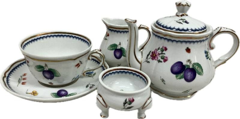 美品　リチャードジリノ　ポット　イタリアンフルーツ ☆美品☆リチャードジノリ イタリアンフルーツ ティーポット ポット 1