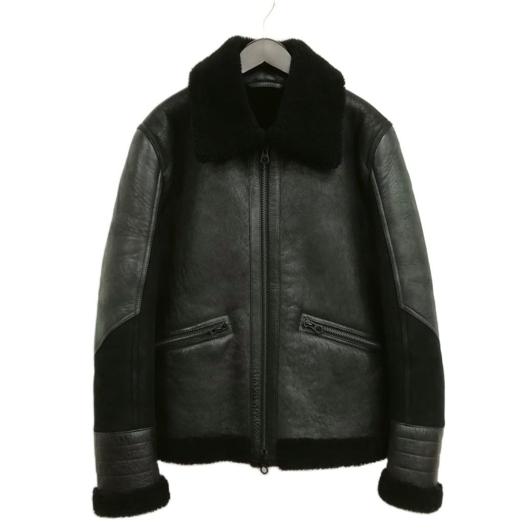 デンハム DENHAM 20AW ALLOWAY LEATHER JKT ムートン ジャケット