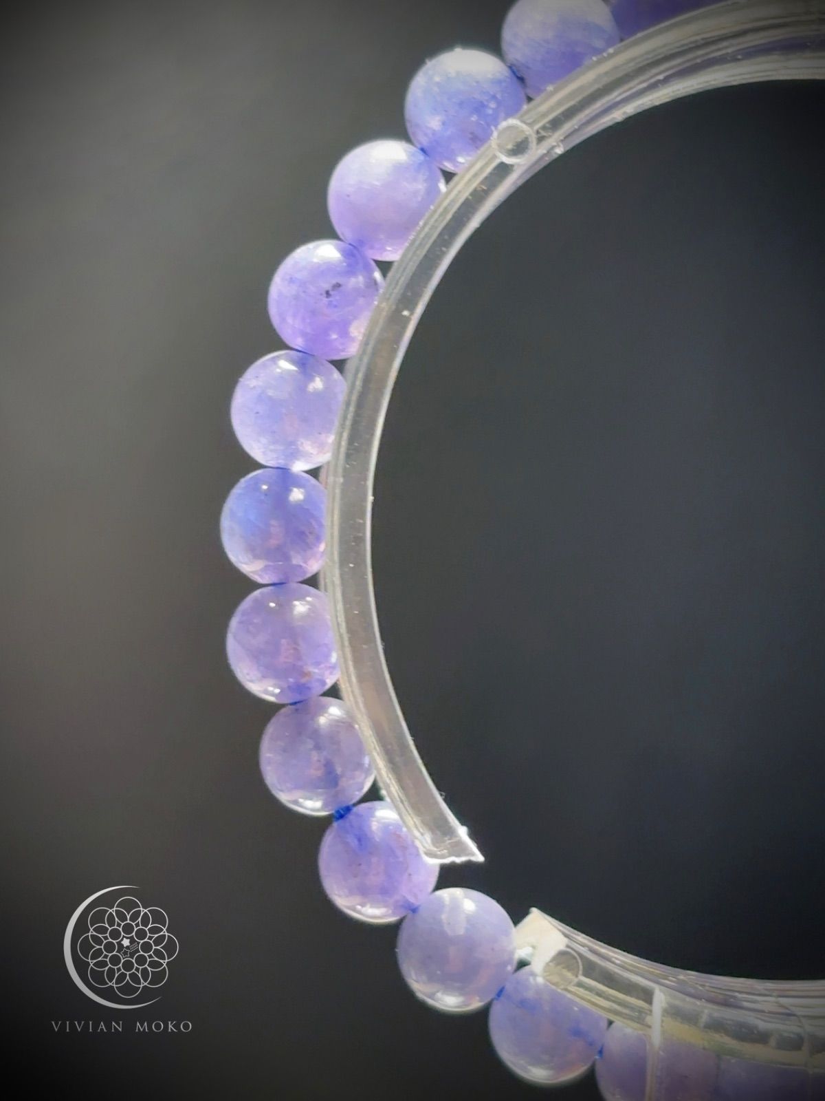 💎天然石✨️ 高品質✨️簡易鑑定書付き✨️ 夜明けの気品を纏う