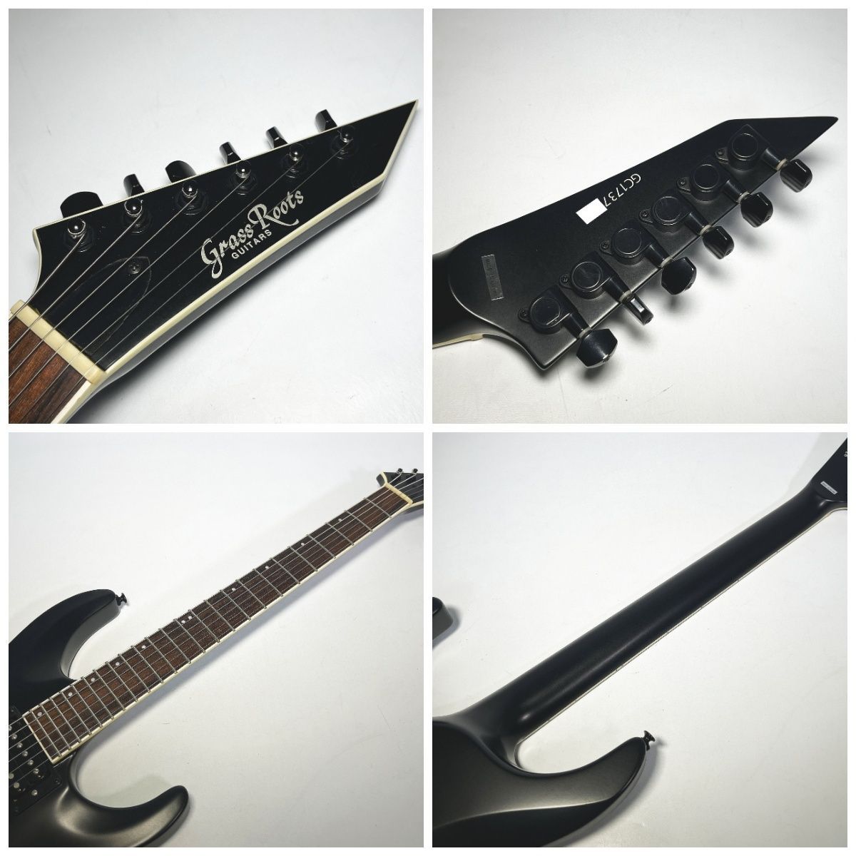 GRASS ROOTS グラスルーツ G-HORIZON-FX G-HR-55FX Black Satin エレキ