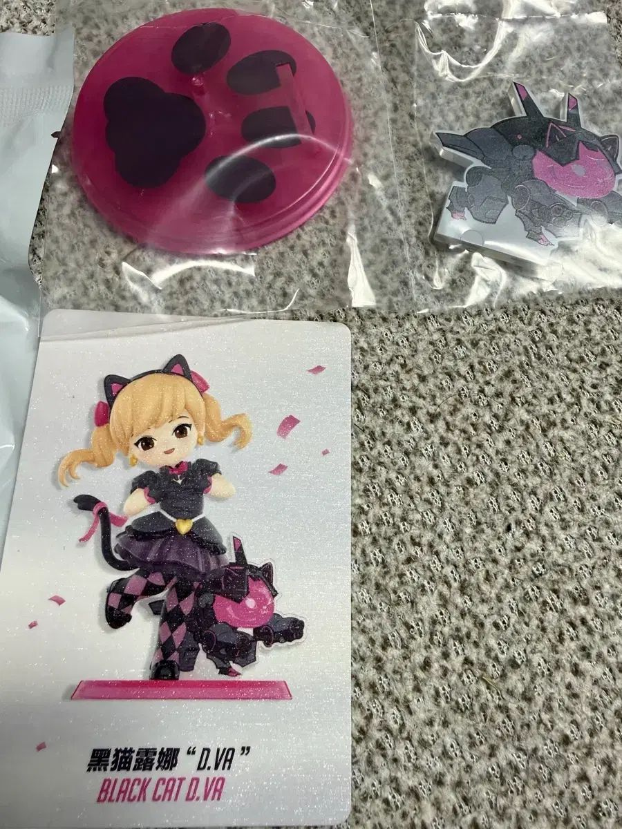 POP MART オーバーウォッチ シークレットハニー D.VA ブラックキャット