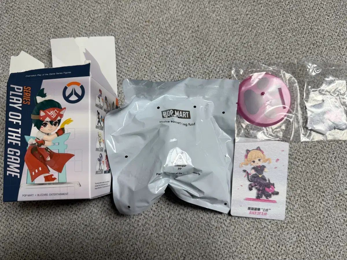 POP MART Overwatch オーバーウォッチ シークレット黒猫D.va Blindbox