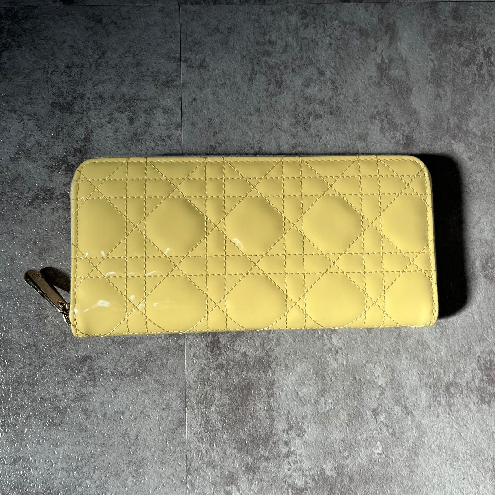 Christian Dior】クリスチャンディオール 長財布 ラウンドファスナー