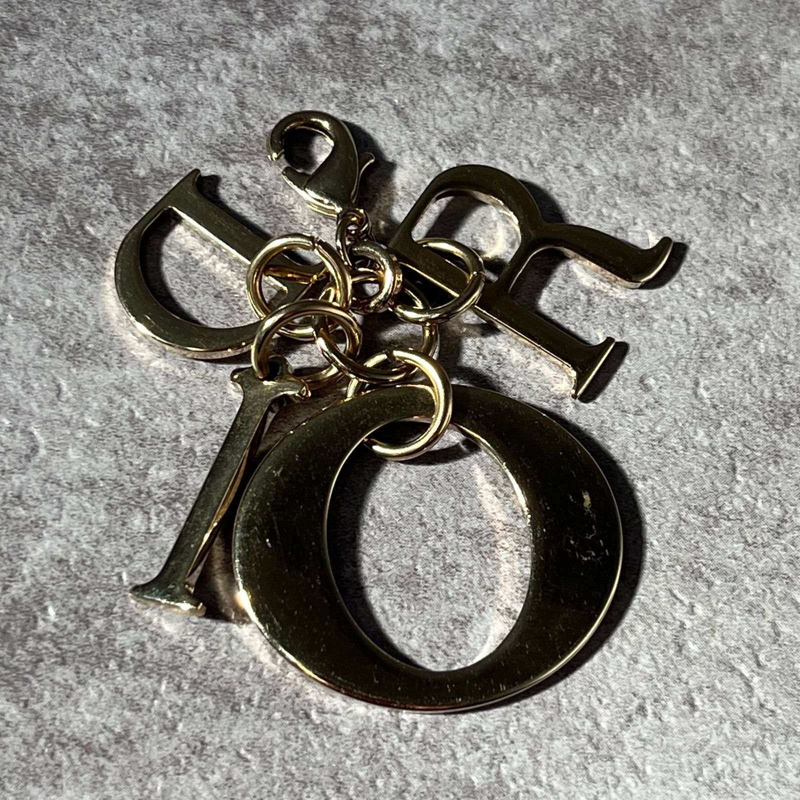 Christian Dior】クリスチャンディオール キーホルダー チャーム 金具