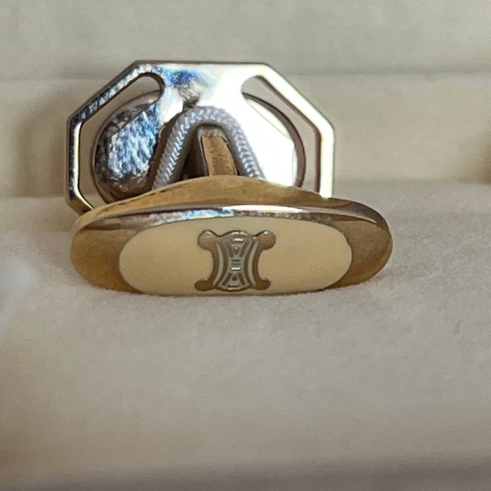 CELINE】箱付き タグ付き セリーヌ カフスボタン カフリンクス