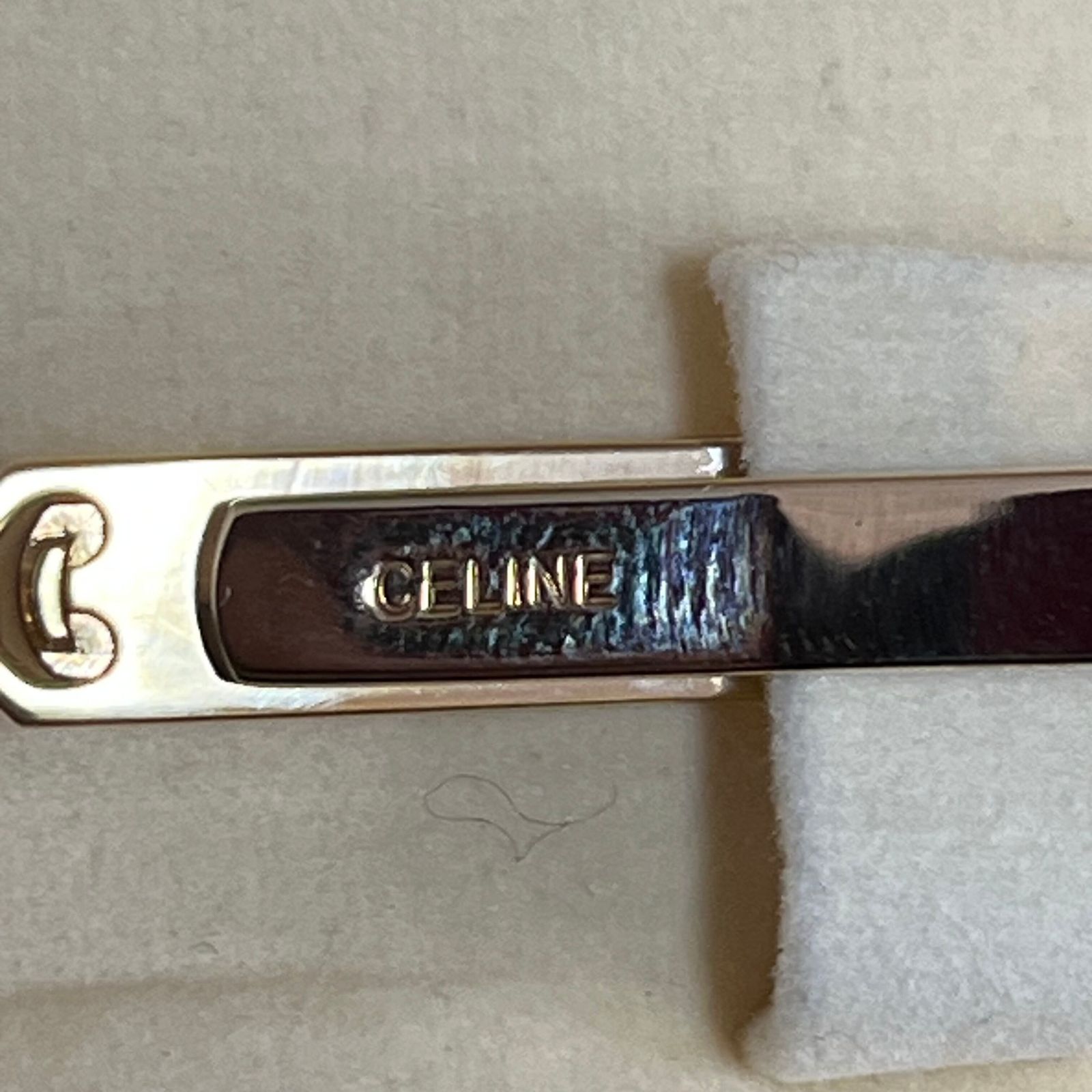 CELINE】箱付き タグ付き セリーヌ カフスボタン カフリンクス