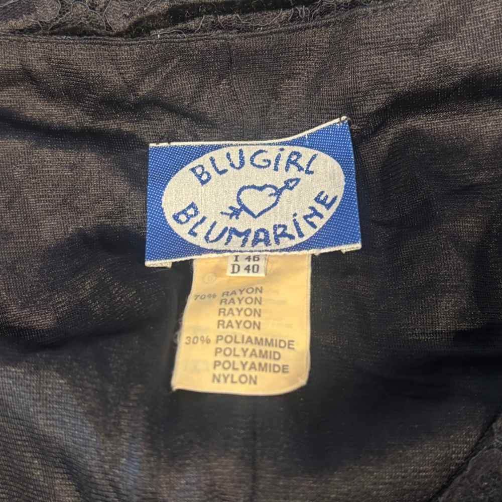 ブルーガール ブルマリン BLUGIRL BLUMARINE ワンピース レース ひざ丈