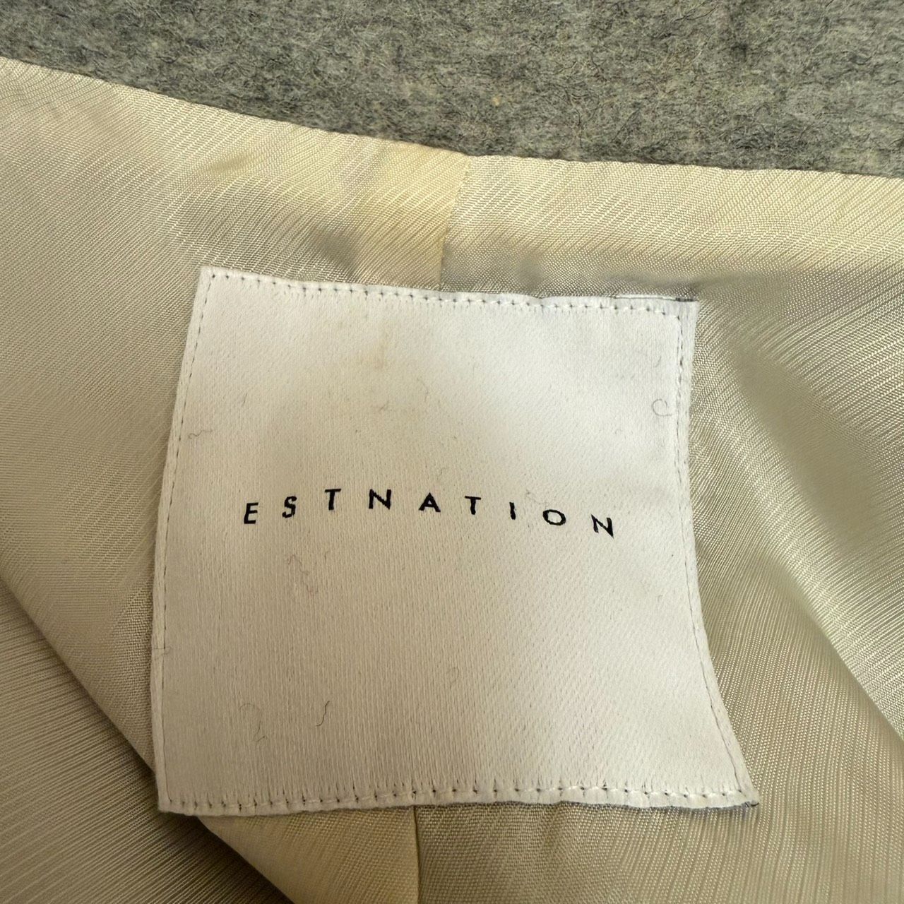 ESTNATION（エストネーション）レディース ロングコート 36サイズ