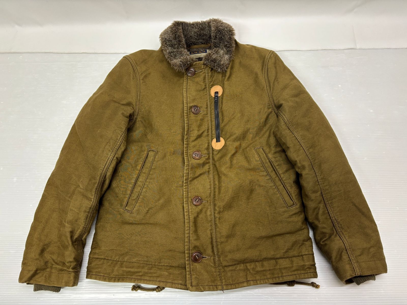 BLUE BLUE N-1 デッキジャケット サイズ2 ブルーブルー□ - メルカリ