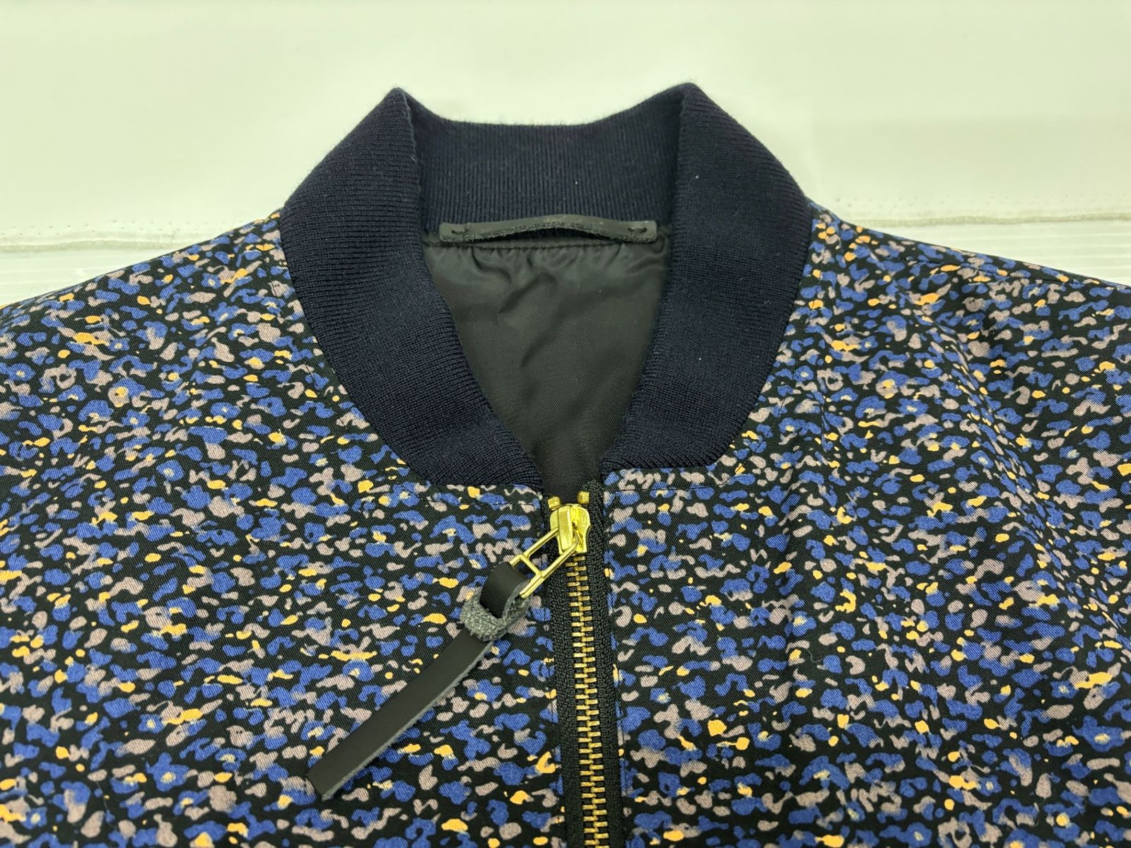 ポールスミス ブルゾン MA-1 ジャケット サイズL 総柄 Paul Smith Paul 