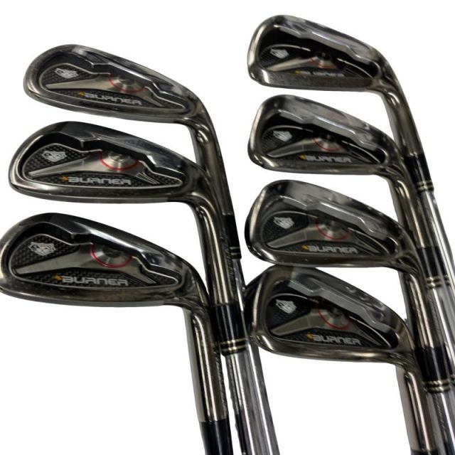 中古】 テーラーメイド BURNER TP 8S アイアンセット IR Dynamic Gold