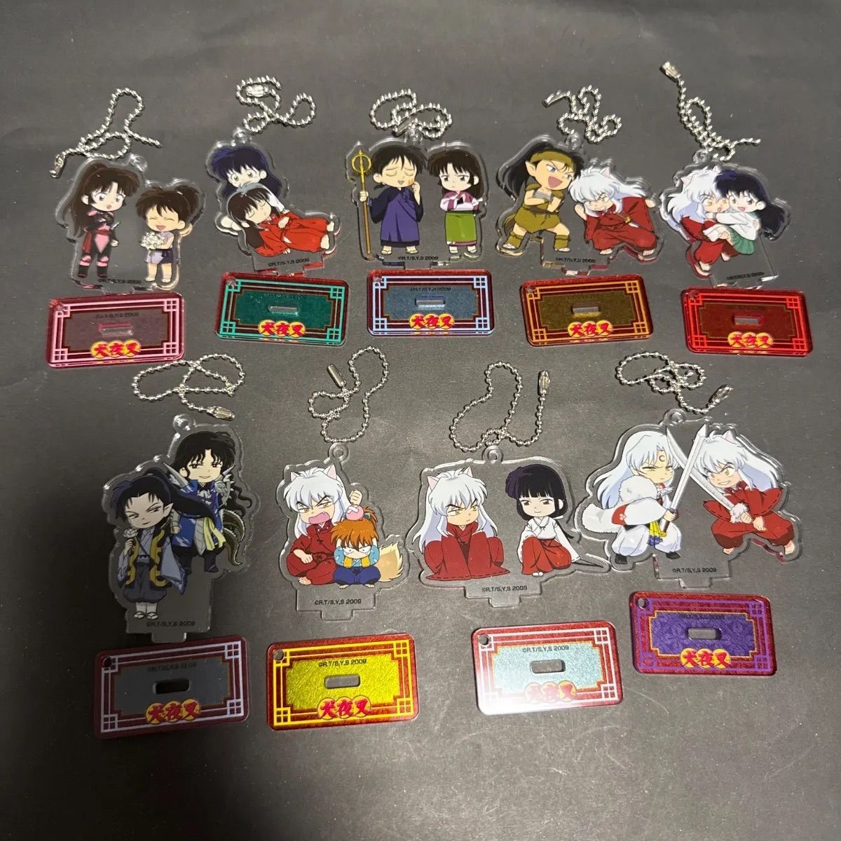 犬夜叉×半妖の夜叉姫－アニメの軌跡展－ スタンド付きアクリル