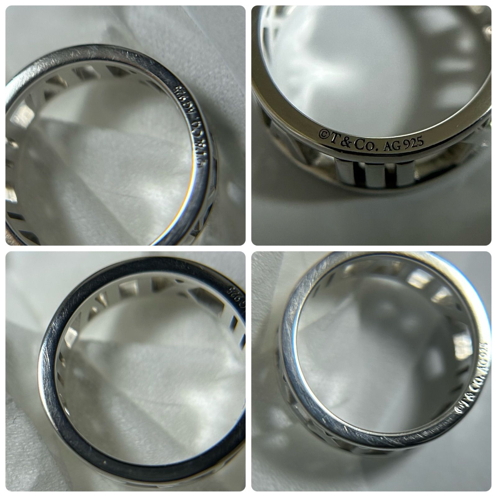 ティファニー リング 指輪 オープン アトラス 925 約6.5～7号 TIFFANY