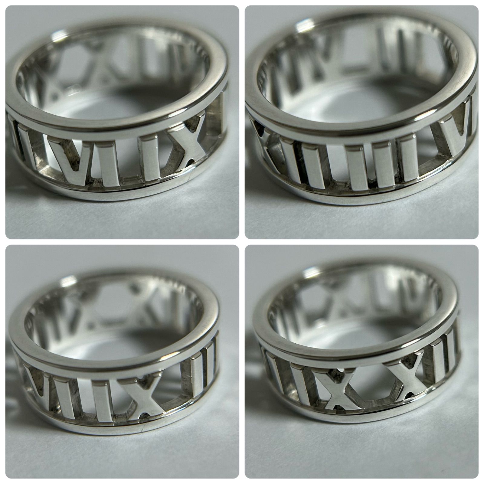 ティファニー リング 指輪 オープン アトラス 925 約6.5～7号 TIFFANY