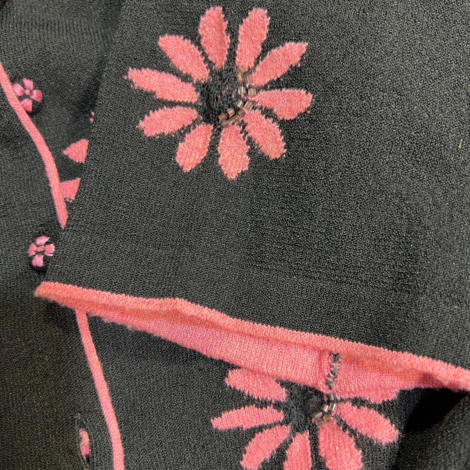 ANNA MOLINARI アンナ モリナーリ ニット カーディガン ブラック