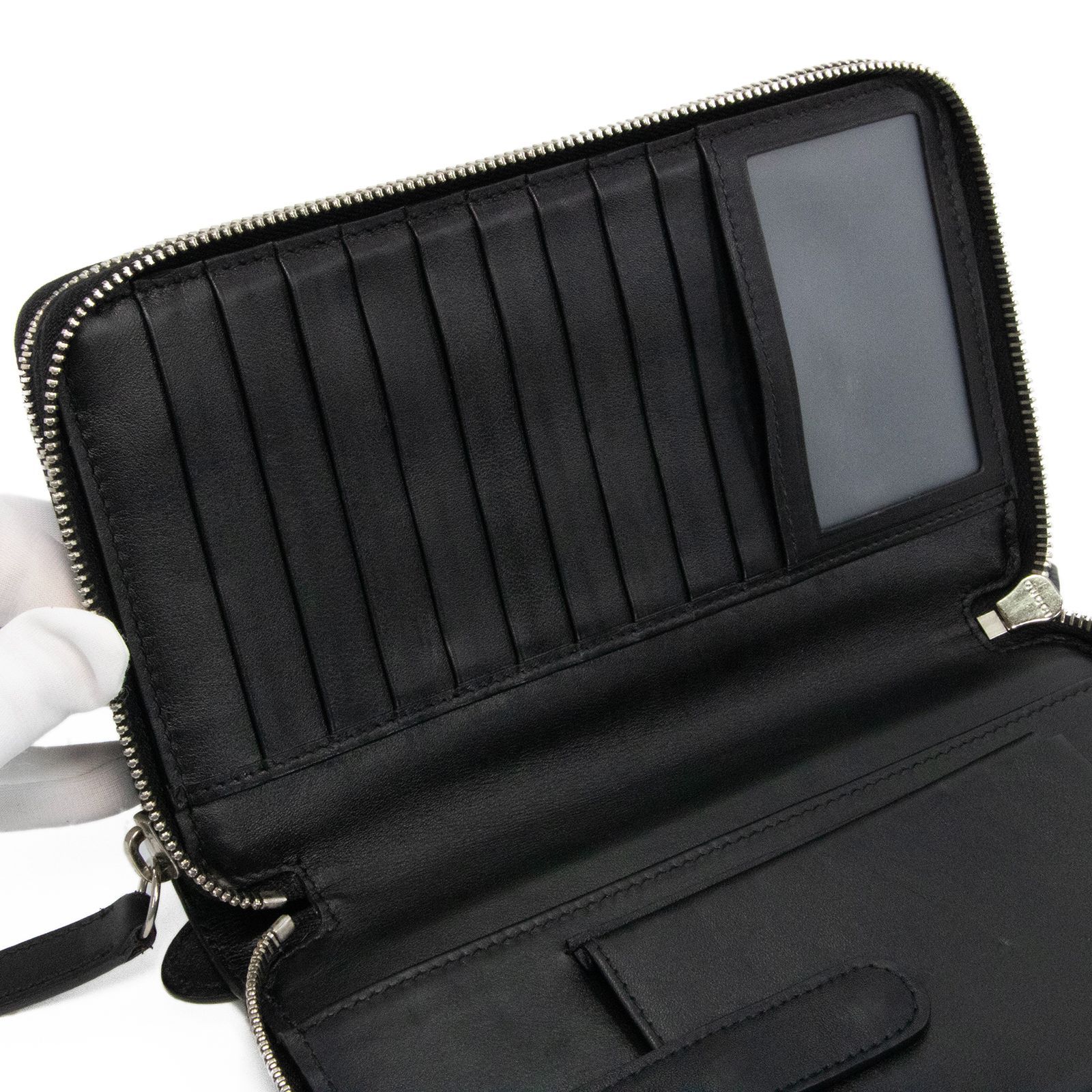 本物 送料無料 グッチ 長財布 ラウンドファスナー ダブルファスナー