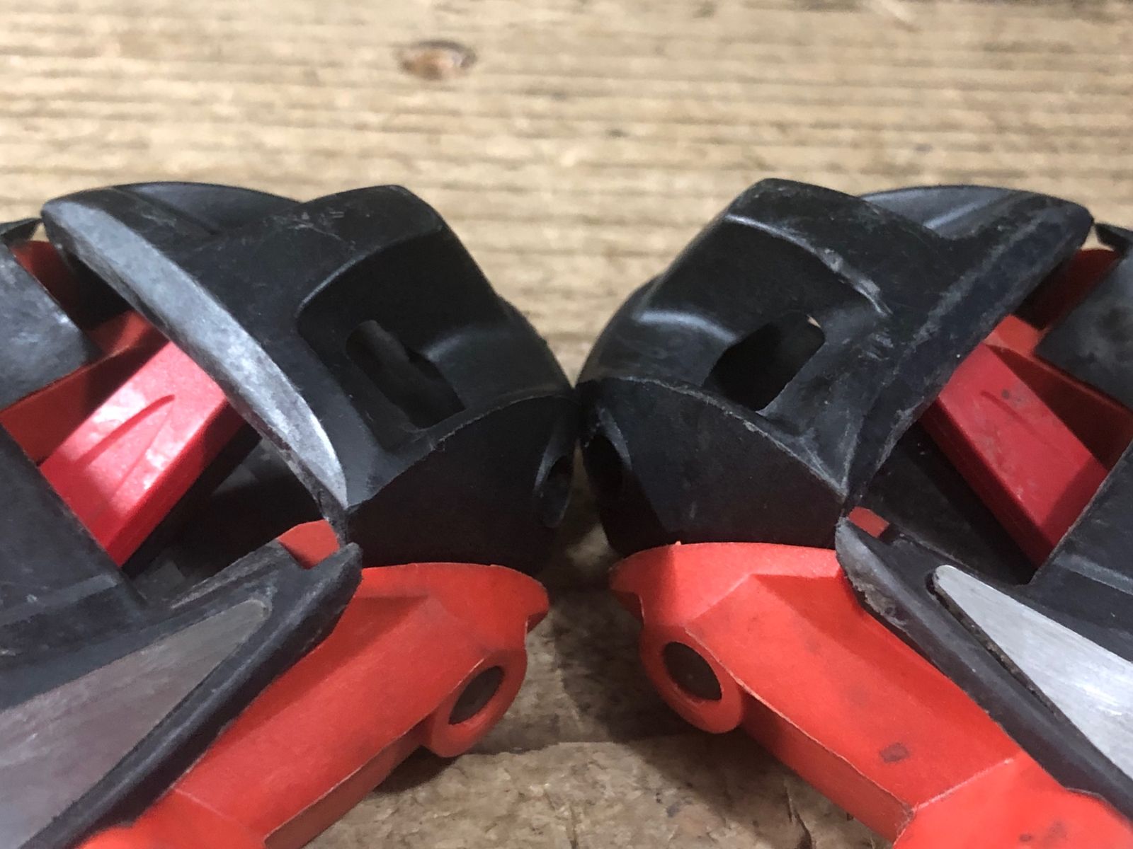 JU601 タイム TIME iclick2 ビンディングペダル 赤 - メルカリ