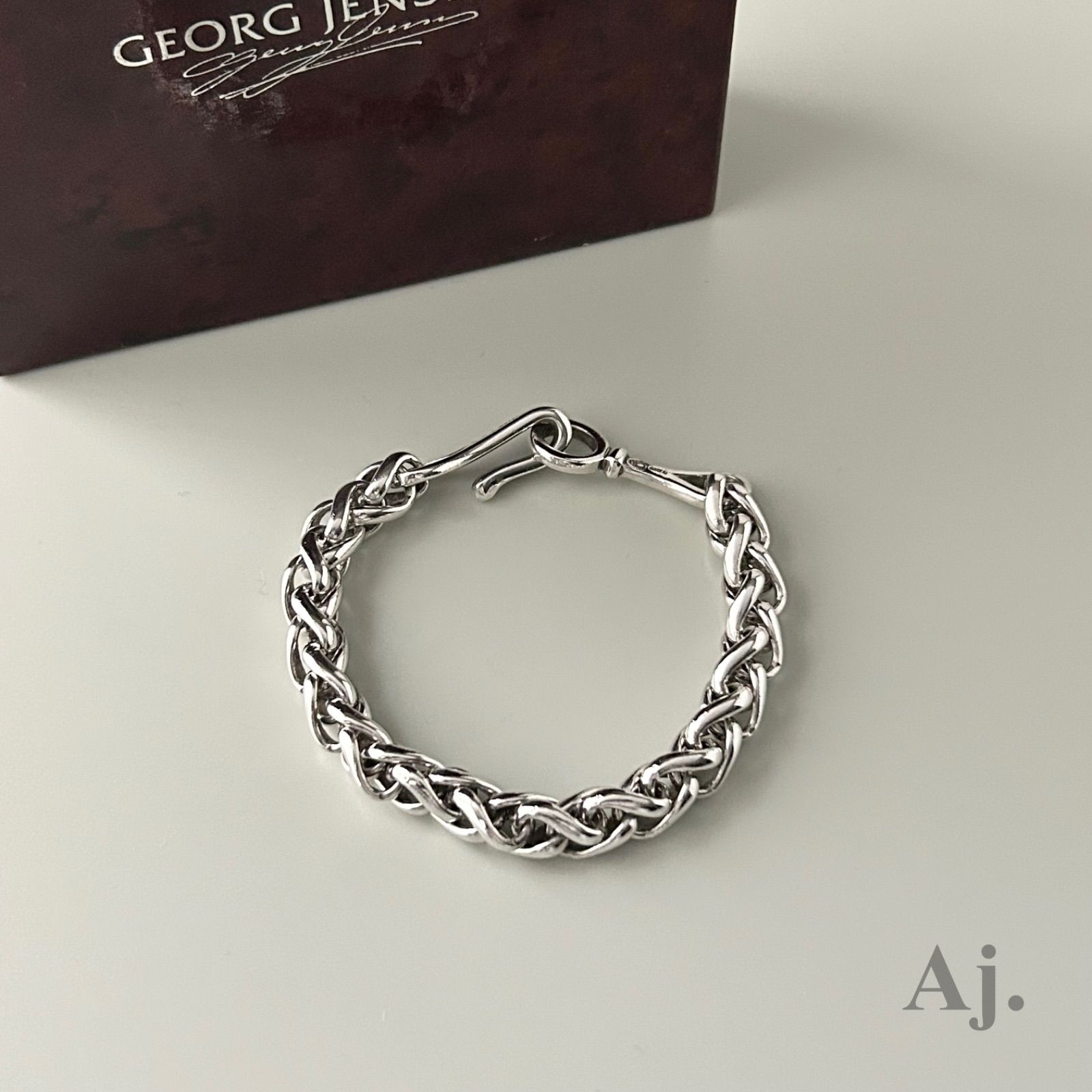 使用感有】 ジョージジェンセン ブレスレット 299 AG925 TORUN