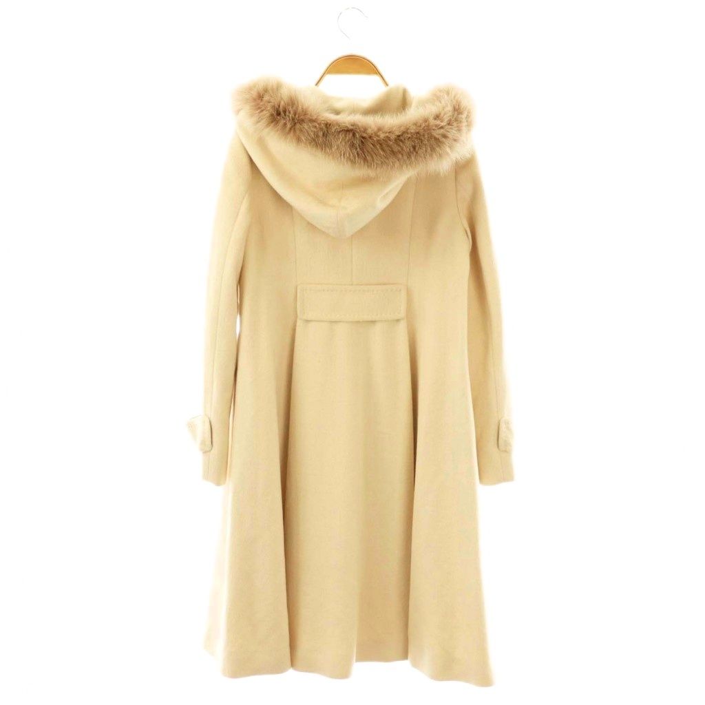 ハロッズ Harrods アンゴラ混フォックスファーコート アウター 1