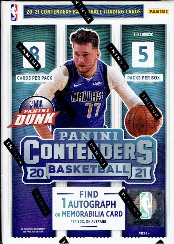 NBA 2020-21 Panini Contenders Basketball Card Blaster Box パニーニ