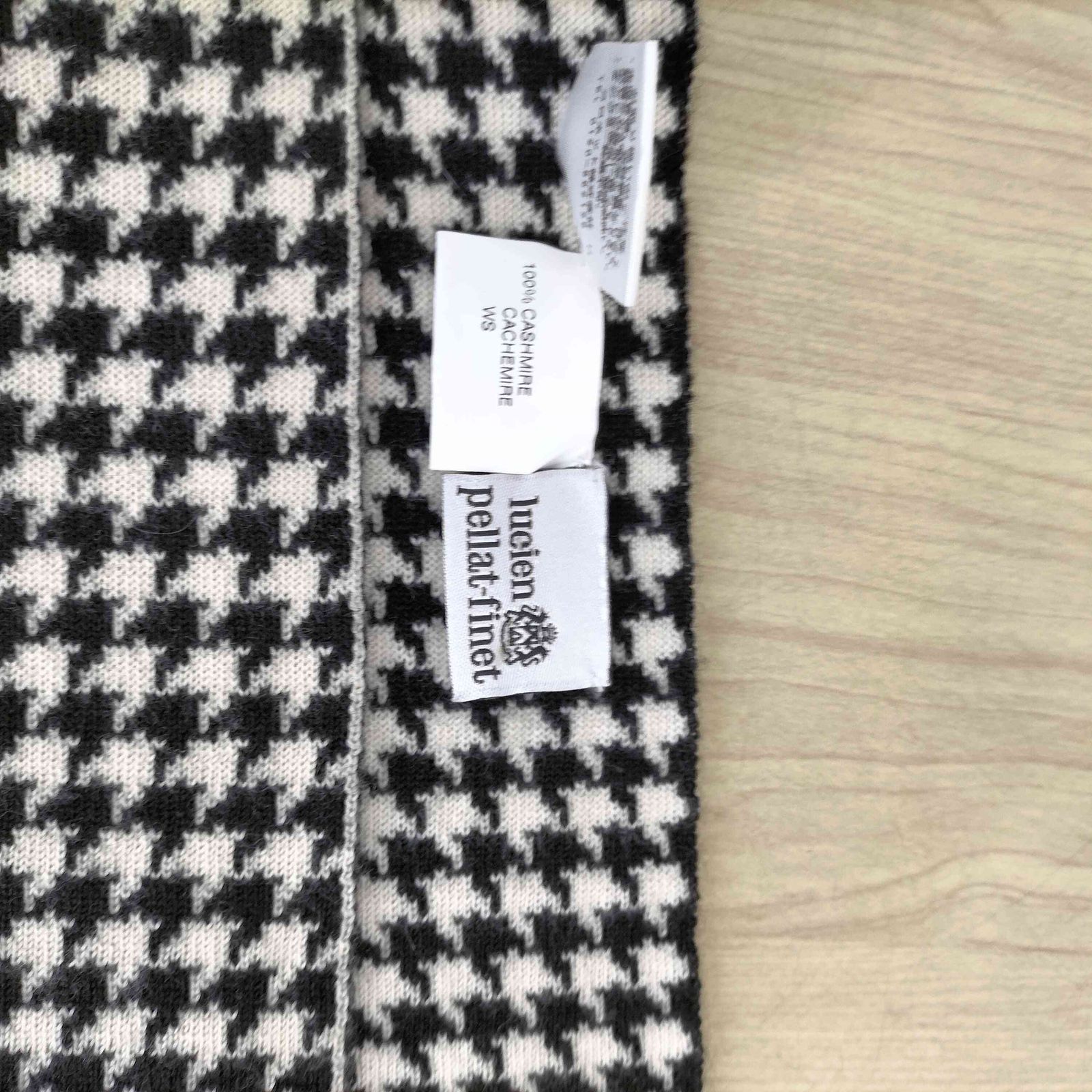 ルシアンペラフィネ Lucien Pellat-Finet カシミヤマフラー メンズ