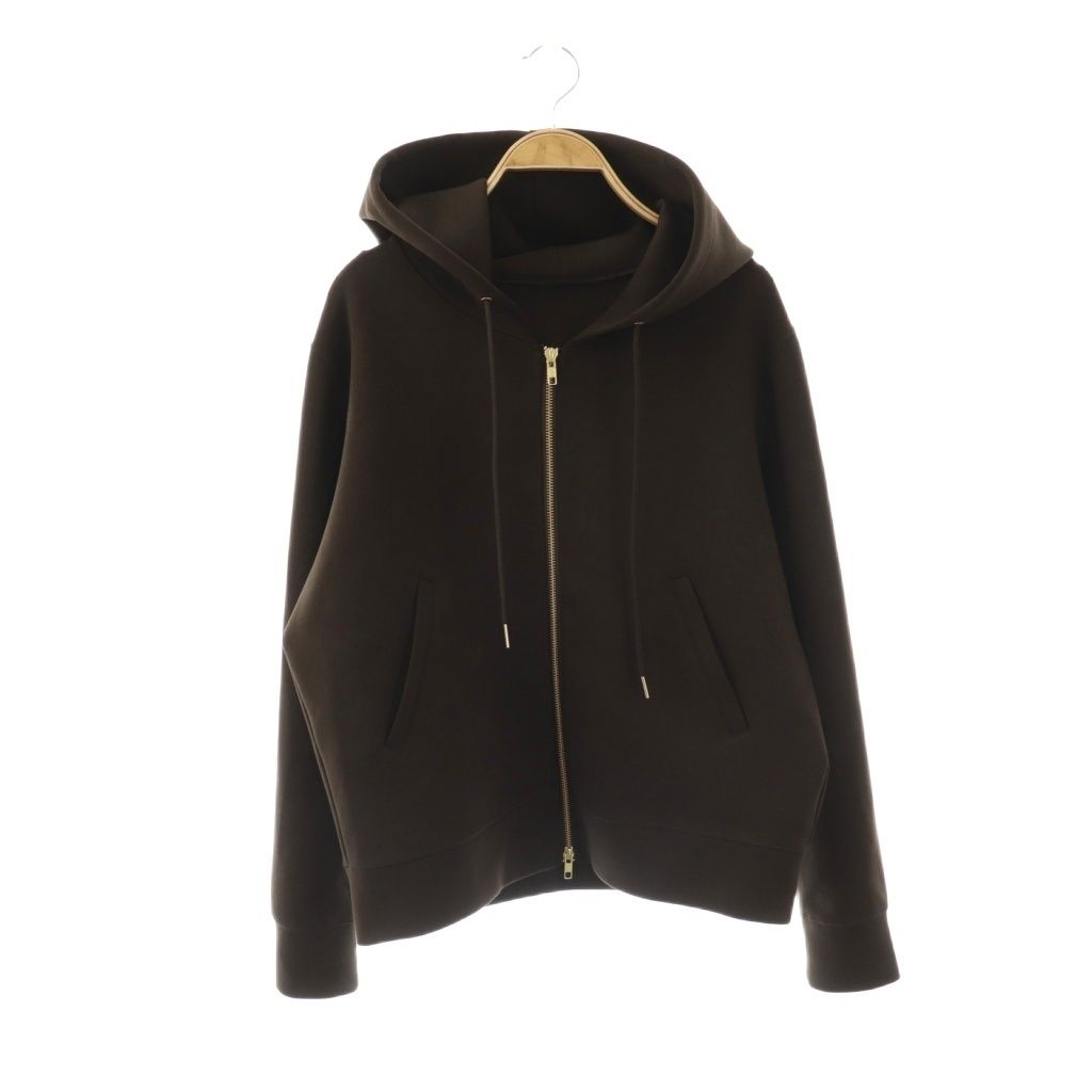 スピック&スパン Spick&Span 25AW ストレッチジップフードパーカー