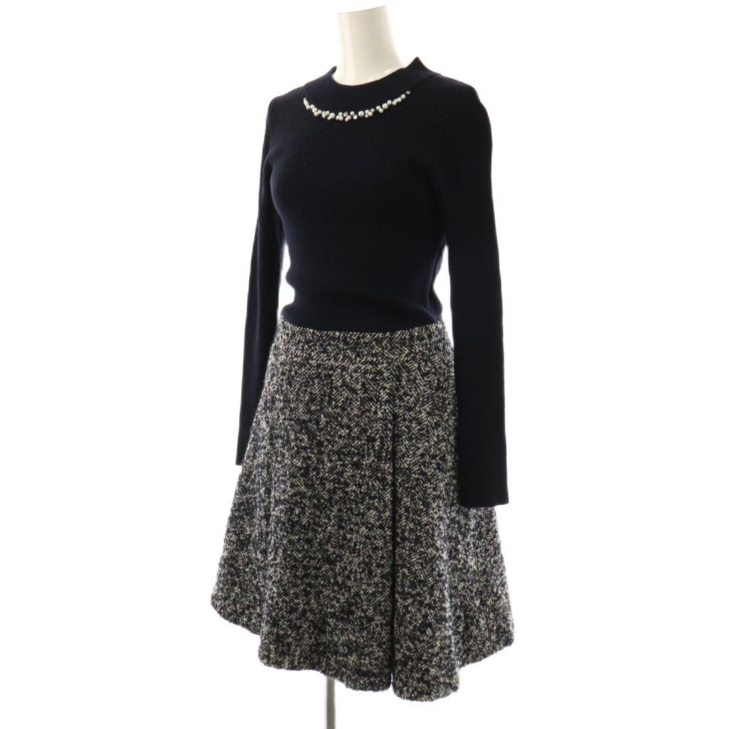 ブルーレーベルクレストブリッジ BLUE LABEL CRESTBRIDGE リブニット