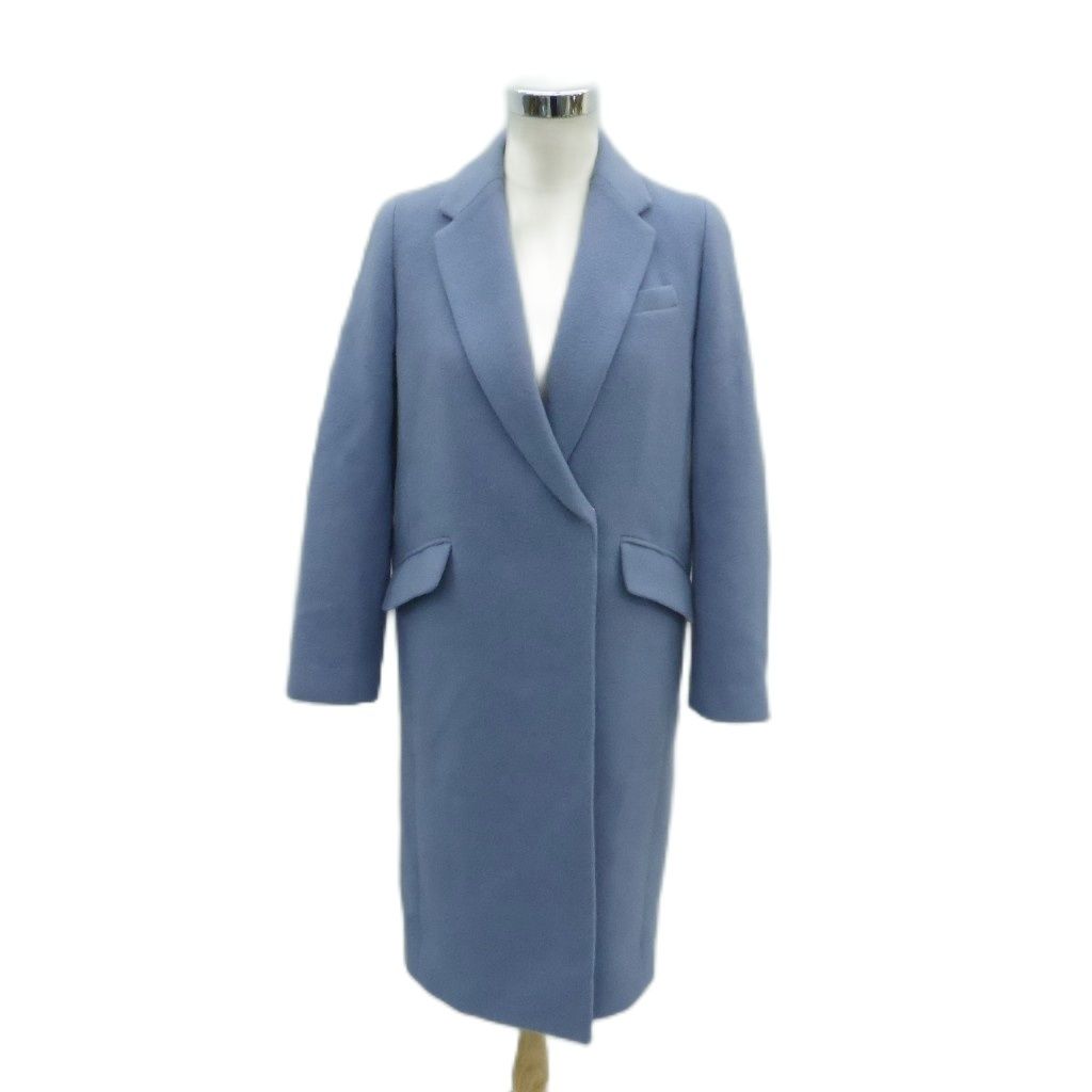 BARNYARDSTORM チェスターコート Pコート　Sサイズ バンヤードストーム BARNYARDSTORM チェスターコート ロング丈 0 青