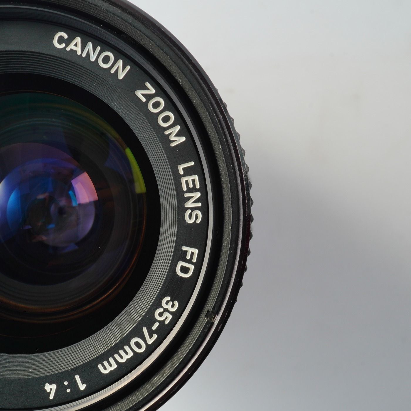 Canon キヤノン FD 35-70mm F/4 ズームレンズ New FD35-70mm f/4 - Canon Camera Museum