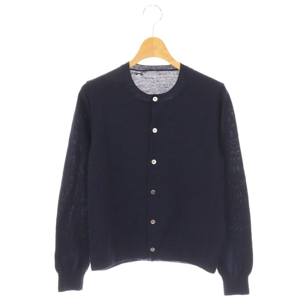 C0MME des GARSONS カーディガンネイビー　S PLAY COMME des GARCONS 【価格見直しました】 新品 プレイ