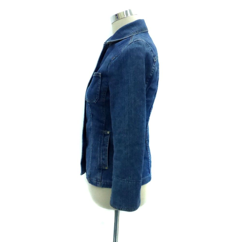 バーバリー BURBERRY デニムジャケット Gジャン ジージャン ミドル丈