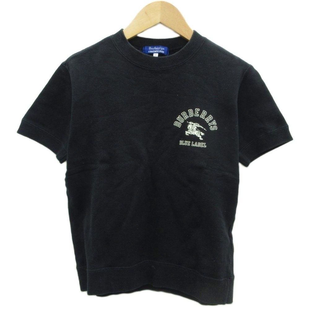 バーバリーズブルーレーベル Burberry's BLUE LABEL カットソー M 黒