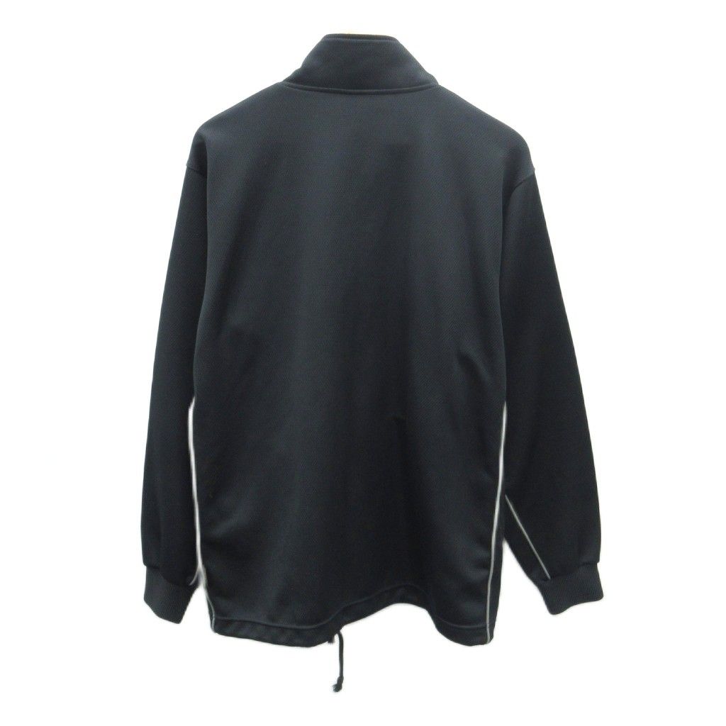 adidas アディダストラックジャケット ジャージ ブラック水玉 希少 アディダス adidas ジャージ トラックジャケット ミドル丈 O XL 黒