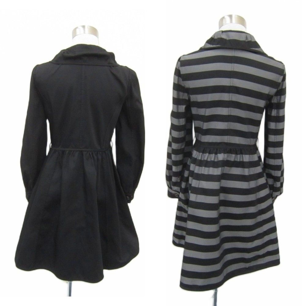 未使用 ドーリーガールバイアナスイ アルパカ混コート ドーリーガールバイアナスイ DOLLY GIRL by ANNA SUI シングルコート