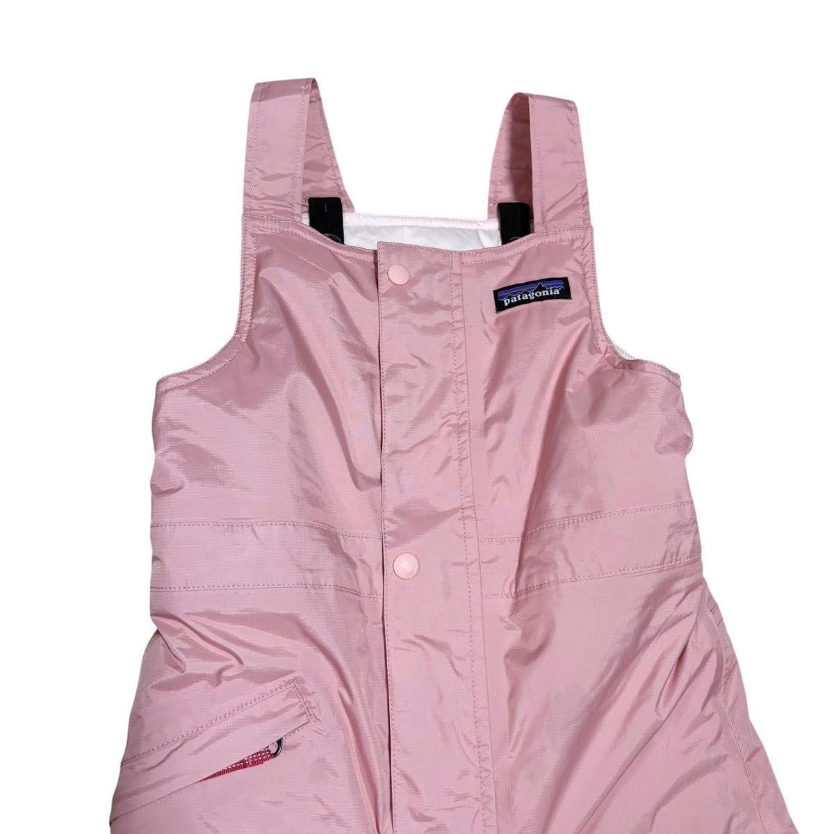パタゴニア ベビー スノーパイルビブ 4T ピンク スキーウェア