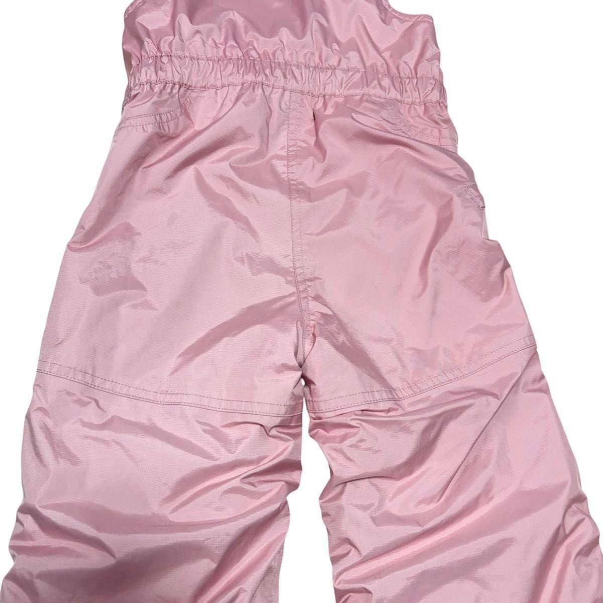 パタゴニア ベビー スノーパイルビブ 4T ピンク スキーウェア