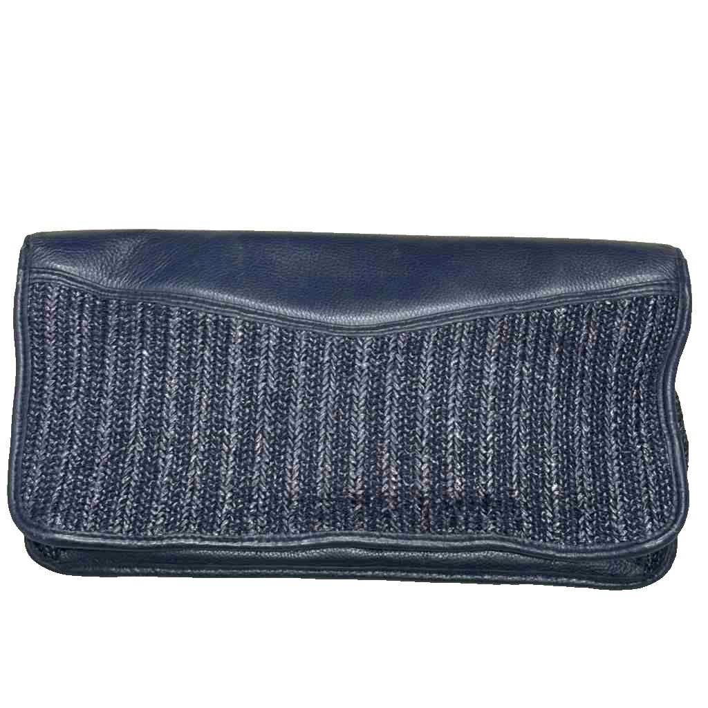 マークジェイコブス MARC JACOBS クラッチバッグ ターンロック開閉 紺