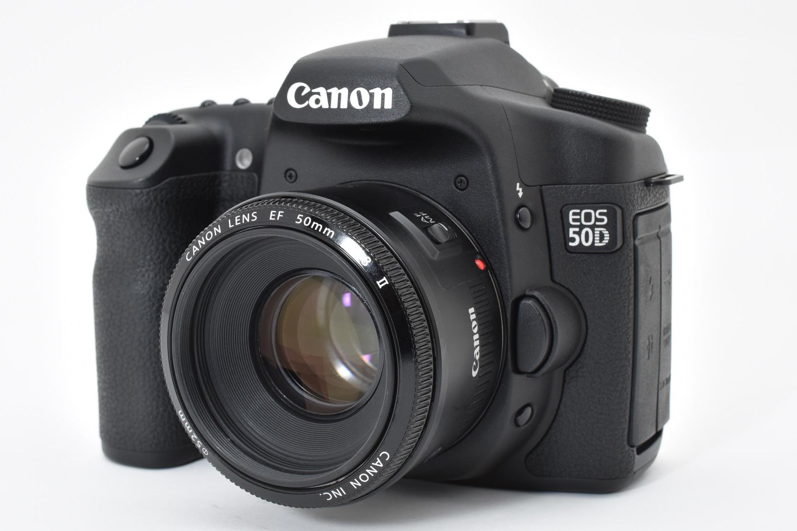 □ 美品 □ キヤノン Canon EOS 50D レンズセット EF 50mm F1.8 II ≪S