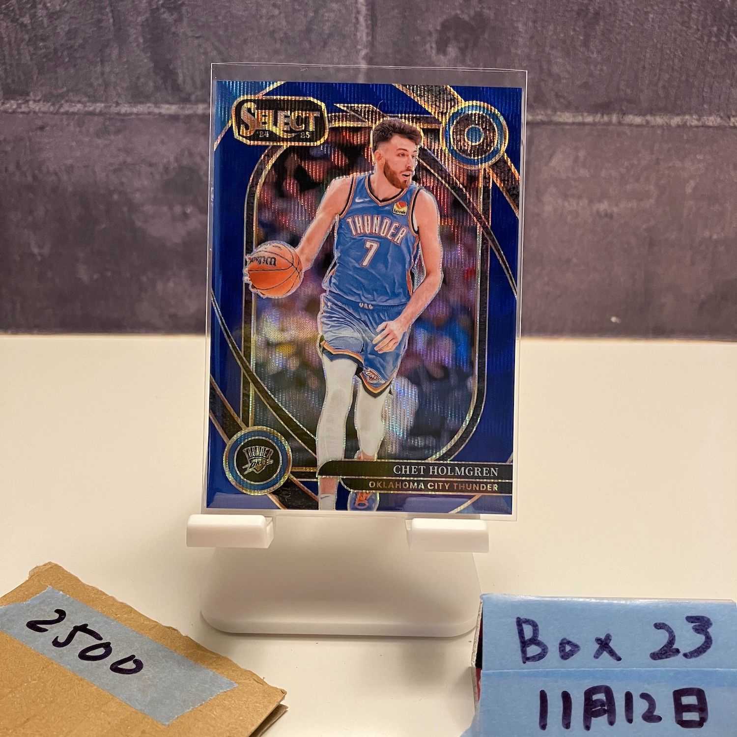 2024-25 Panini Select Chet Holmgren 38/75 Oklahoma City Thunder