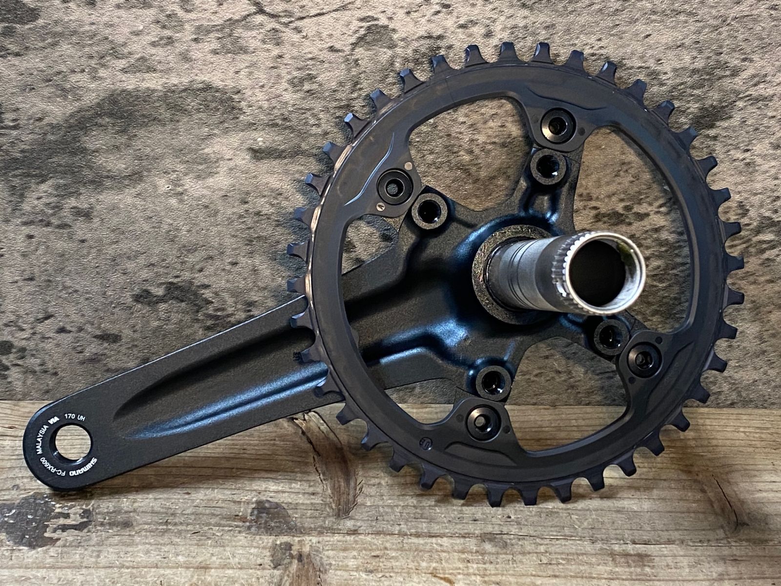 JR649 シマノ SHIMANO GRX FC-RX600 クランクセット 40T 11S 170mm