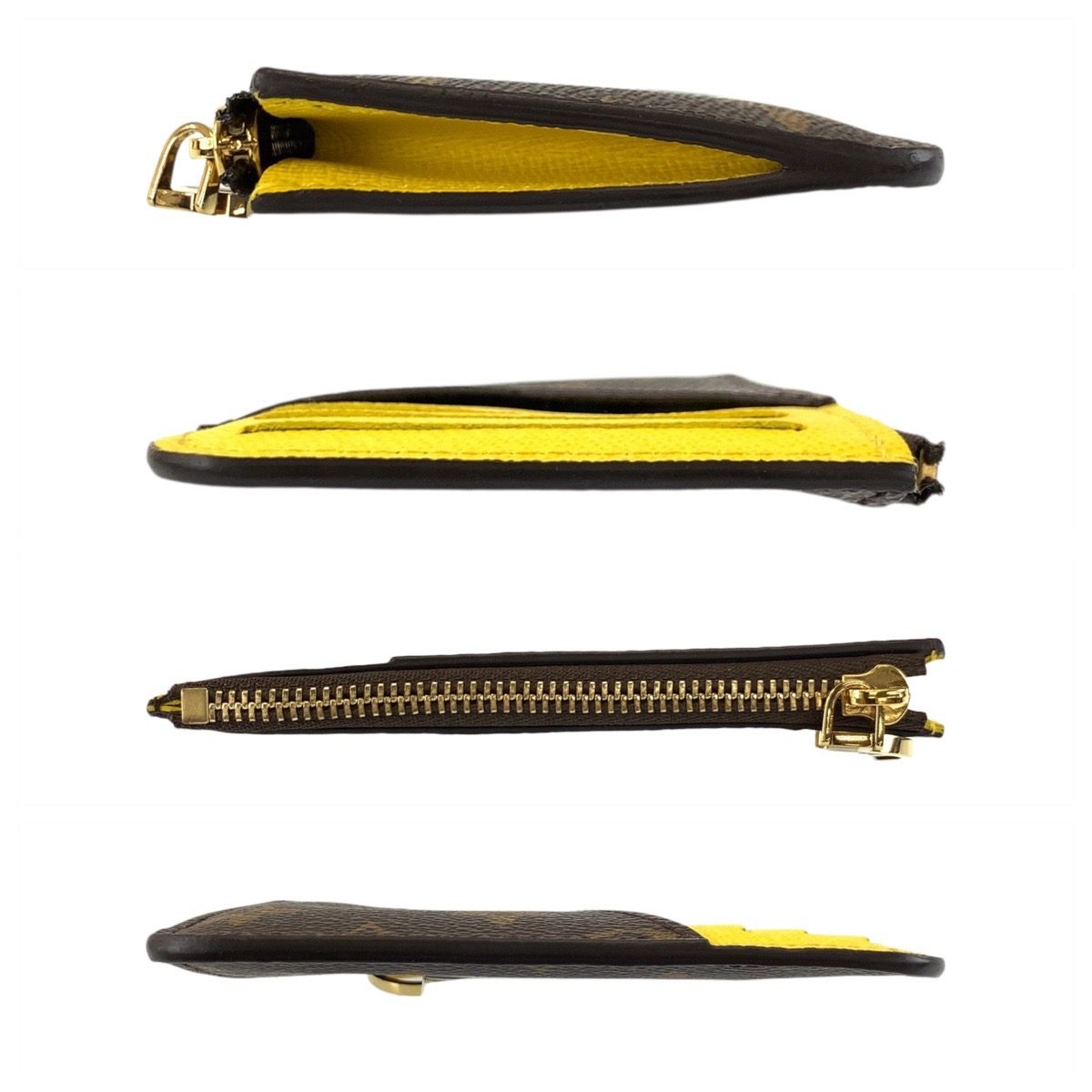 美品 LOUIS VUITTON ルイヴィトン モノグラム ポルト カルト ロミー