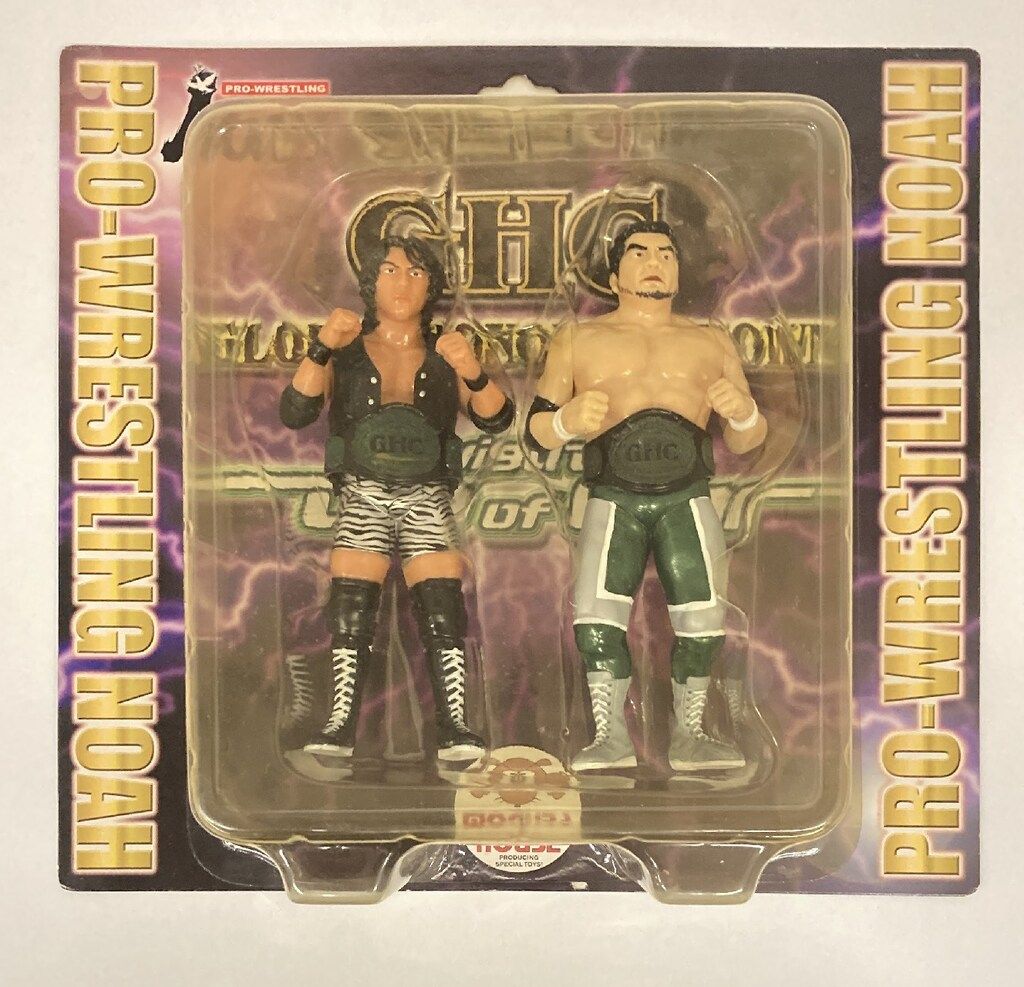 プロレスフィギュア　三沢光晴&小川良成　GHC モグラハウス PRO-WRESTLING/NOAH 三沢光晴&小川良成/GHC navigation