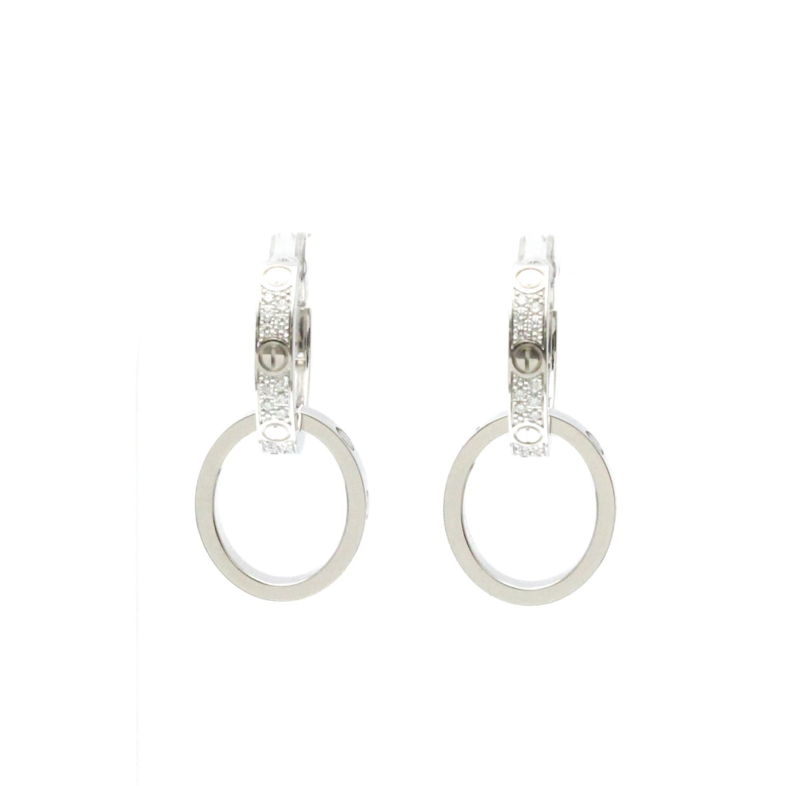 カルティエ(Cartier) ラブ ピアス マルチウェア セミパヴェ N8515242 
