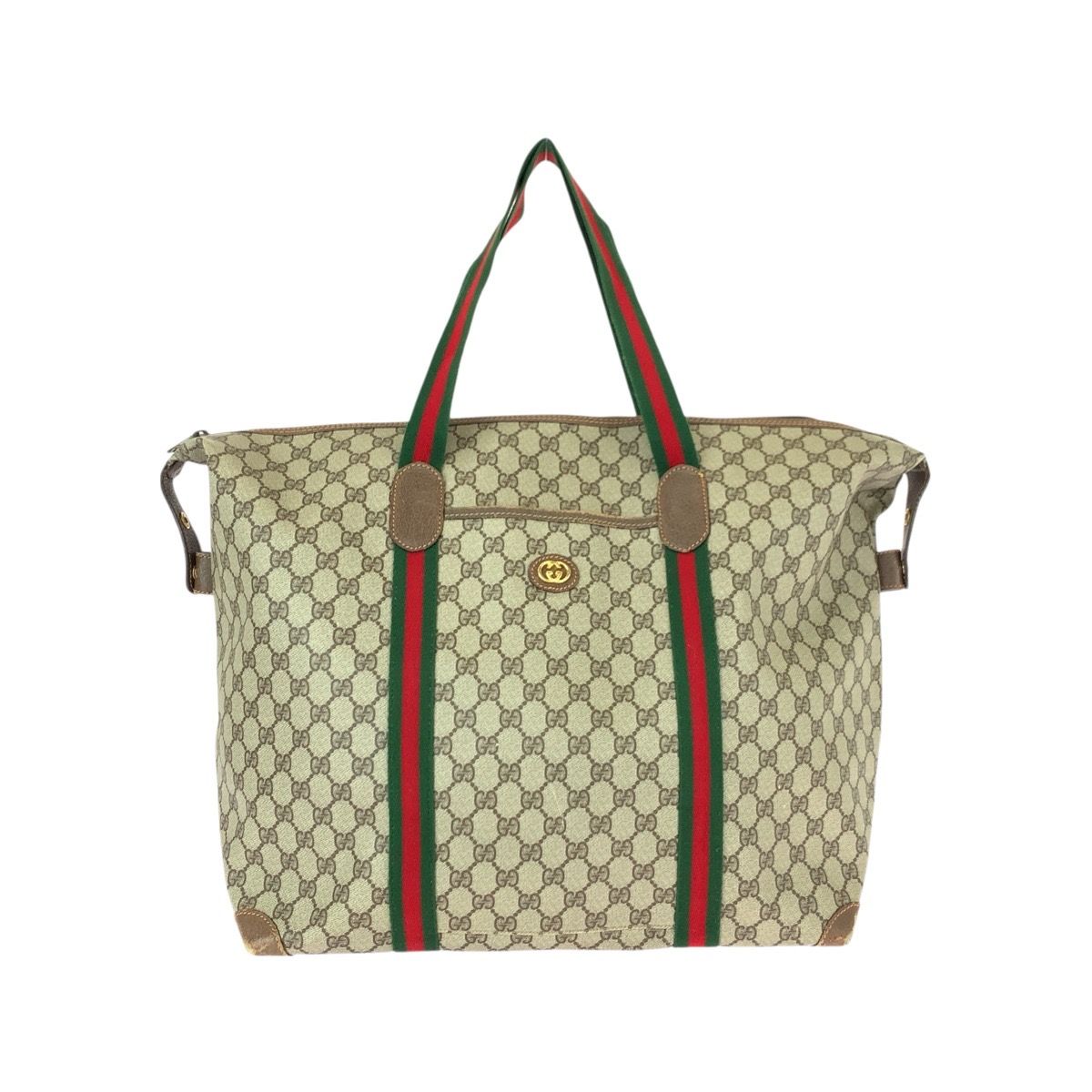 【美品】　GUCCI グッチ　GGボストンバッグ　ヴィンテージ　トート 楽天市場】【新品】 グッチ ボストンバッグ GG ミディアム ダッフル