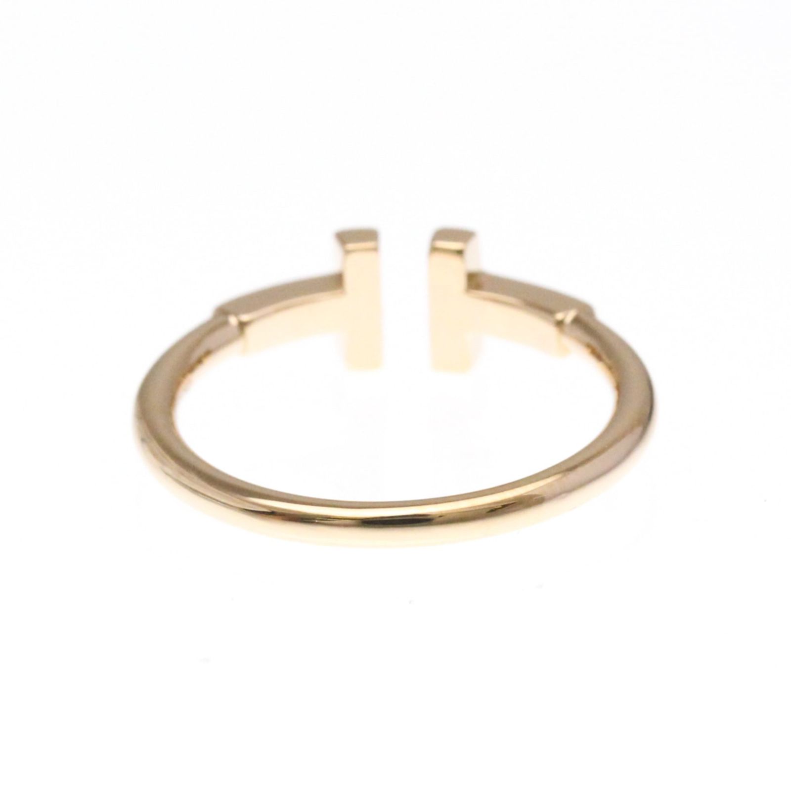 ティファニー(Tiffany) Tワイヤー リング K18ピンクゴールド(K18PG