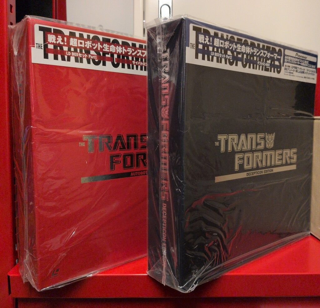 アニメLD 戦え!超ロボット生命体トランスフォーマー パイオニア版 LD BOX セット