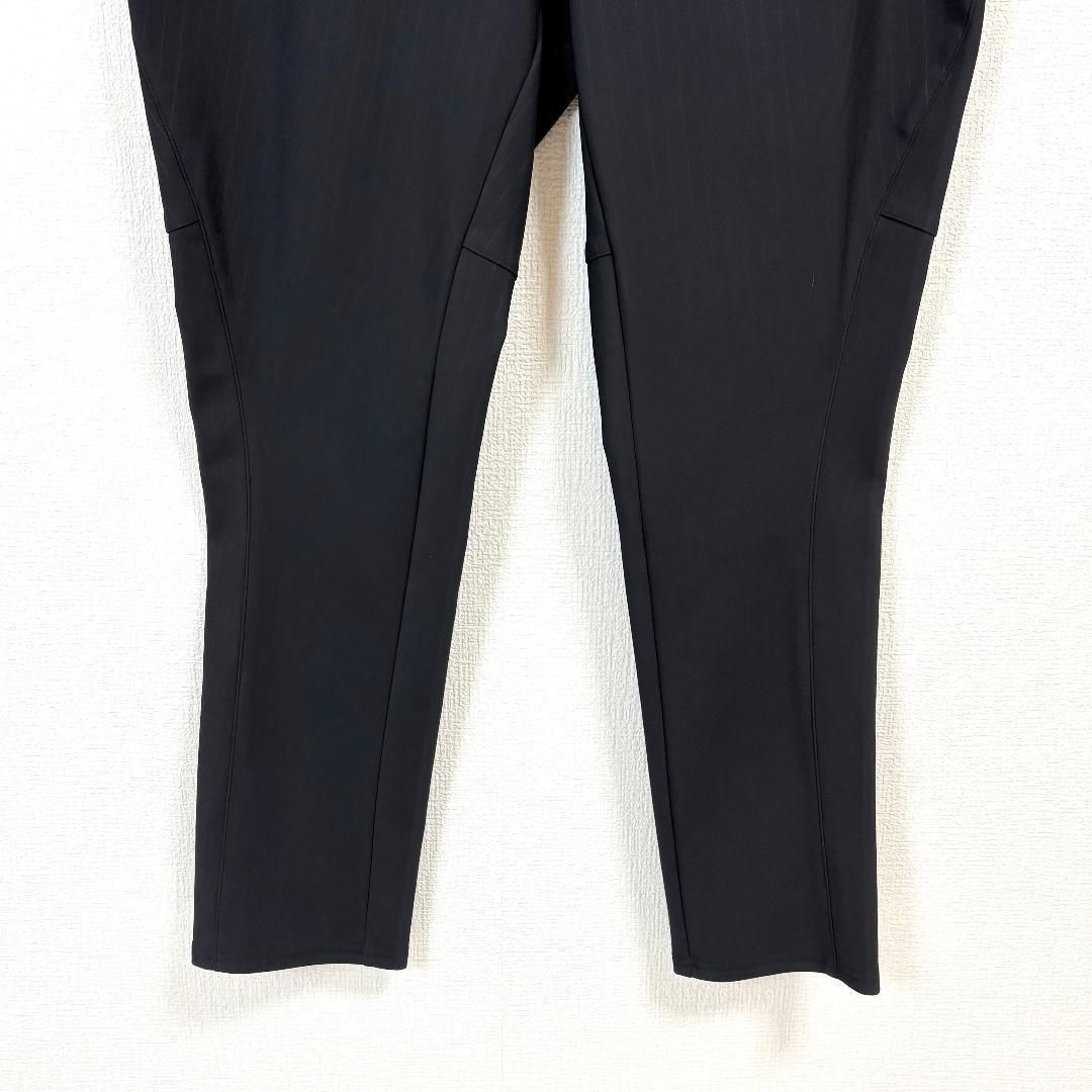 美品】 B3 ストレッチ 裏起毛ジョッパーズパンツ 11 ブラック 無地  