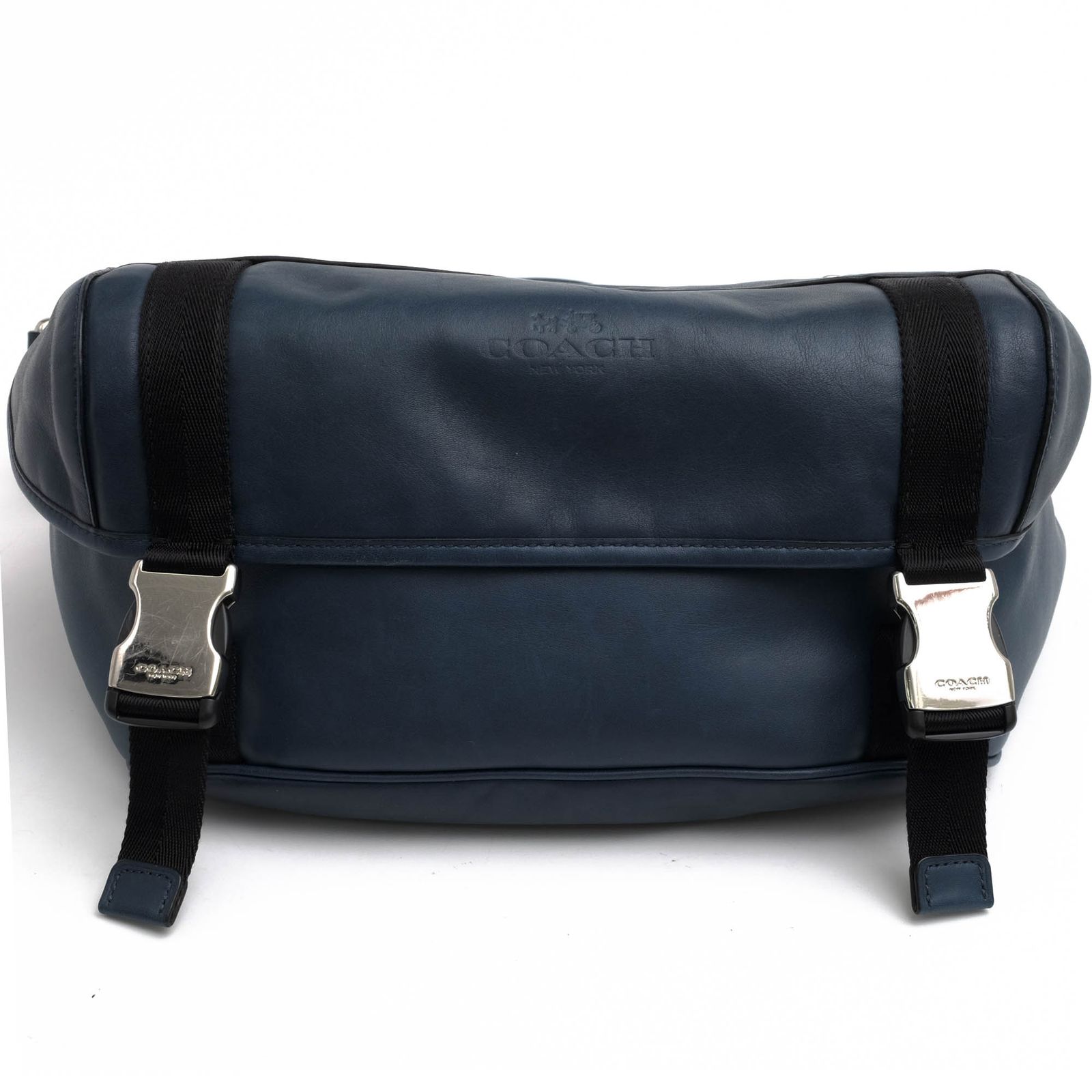 コーチ／COACH バッグ ショルダーバッグ 鞄 メンズ 男性 男性用 レザー 革 本革 ネイビー 紺  71629 Sports Pack スポーツ パック フラップ式 ボディバッグ