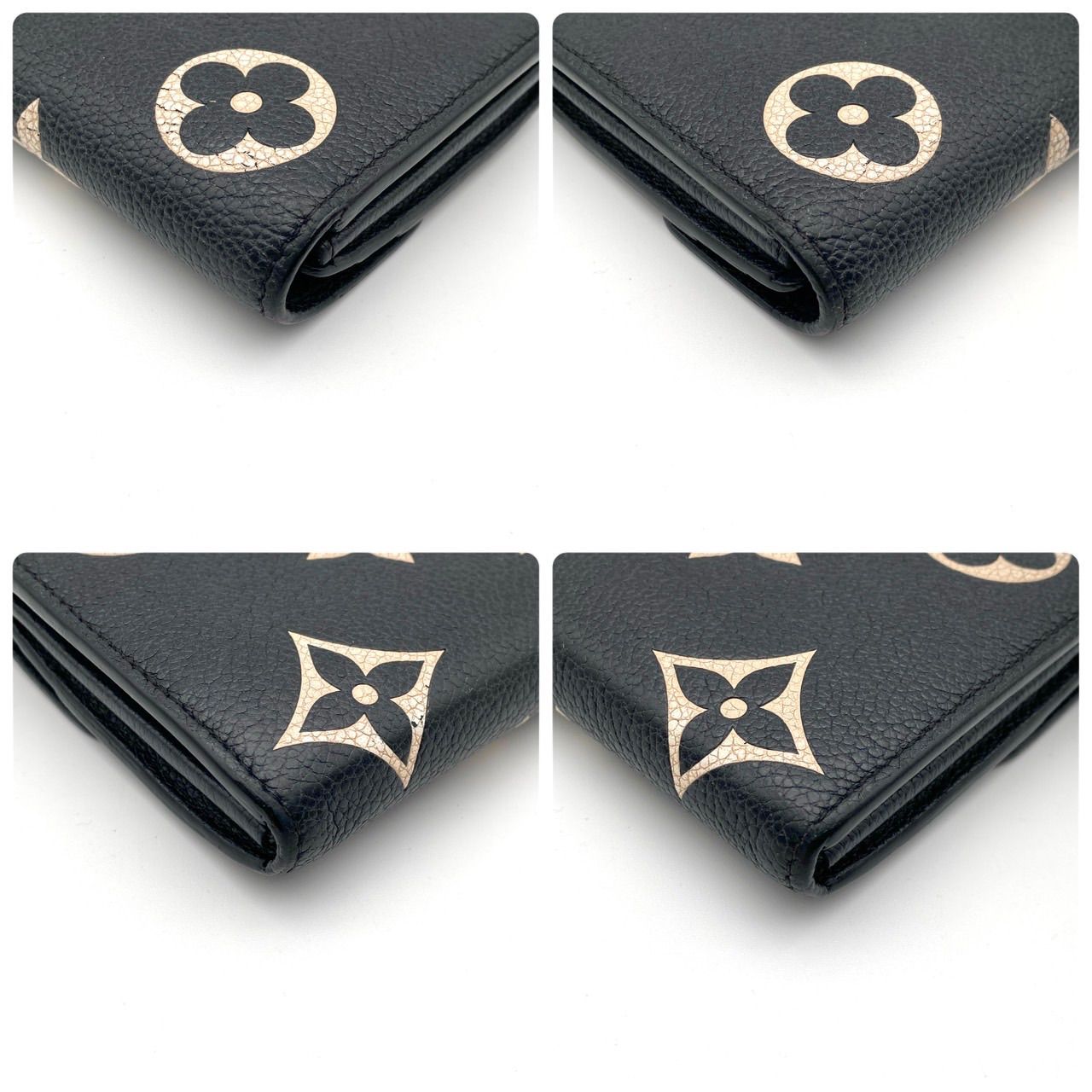 ルイヴィトン モノグラム アンプラント バイカラー ポルトフォイユ